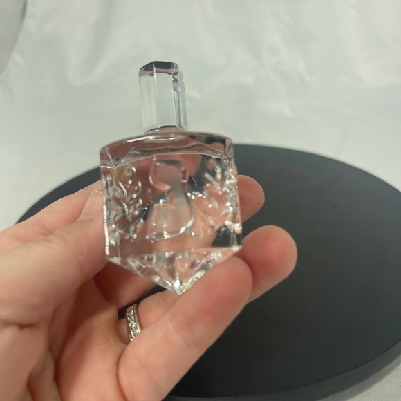 VTG Alef Judaica crystal Hanukkah Dreidel - Picture 9 of 12